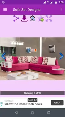 Sofa Set Designs android App screenshot 1